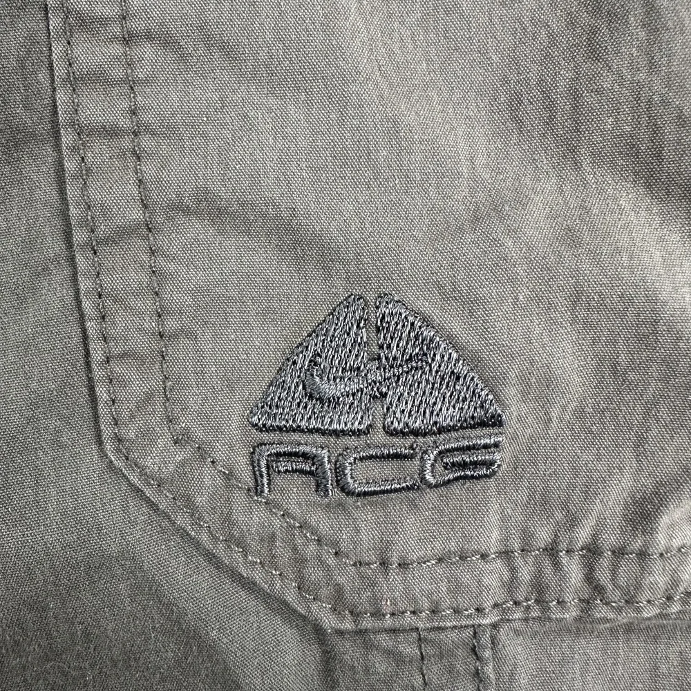 Nike ACG All Conditions Gear Pants Mens 33x31 (Tag 34) Gray Cargo Hiking Outdoor